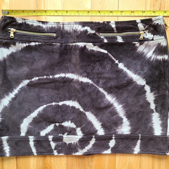 Rachel Roy Leather Mini Skirt - Picture 5 of 11